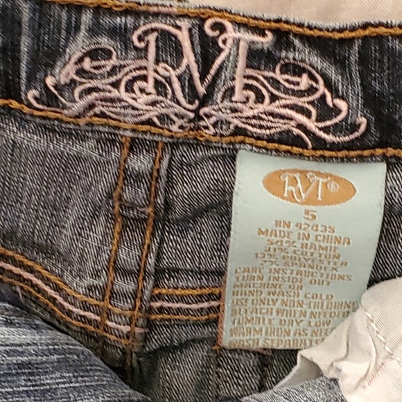 RVT Girls Flared-Leg Jeans - Picture 6 of 6